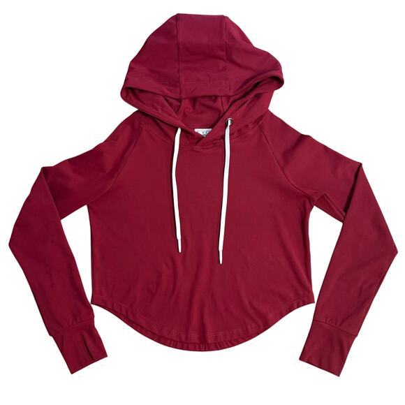 CVG Constantly Varied Gear Cream of the Crop Hoodie Sweatshirt Burgundy Size XS - Picture 1 of 8
